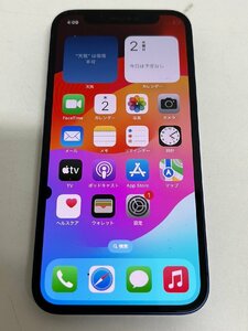 4382　ドコモ iPhone 12 mini 64GB ブルー MGAP3J/A 中古 判定〇 SIMロック解除済み