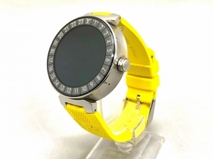 LOUIS VUITTON(ヴィトン) 腕時計■美品 タンブールホライゾン QA004Z/R15064 コネクテッドウォッチ ★
