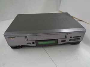 【ジャンク品・送料落札者様負担】　HITACHI　VT-F42　VHSビデオデッキ