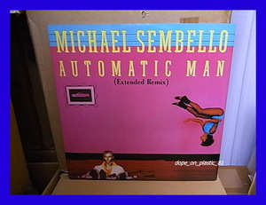 Michael Sembello / Automatic Man (Extended Remix)/UK Original/5点以上で送料無料、10点以上で10%割引!!!/12