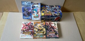 ガンダムウォー GUNDAM WAR DXストレージBOX+デッキケース&スリーブセット+機動戦士Zガンダム The Movie+スターター 3種 未使用品6点セット