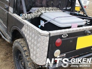 ジムニー幌車用リアコーナーガード SJ30 SJ40 JA71 JA11 JA22 jimny NTS技研 クロカン