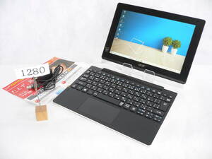 ♪ほぼ新品10.1 WXGA(1280x800)タッチP エイサーacer Aspire Switch 10E Z3735F-Max1.83GHz/Win10/Office2021Pro/64GB ムーンストーンW