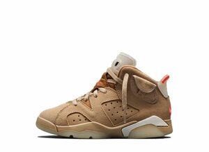 Travis Scott Nike PS Air Jordan 6 "British Khaki" 20cm DH0693-200