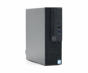 DELL Optiplex 3050 SFF Core i5-7500 3.40GHz 8GB 256GB(SSD) HDMI/DisplayPort/アナログRGB出力 DVD+-RW Windows10 Pro 64bit