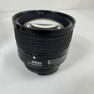 G◎ Nikon ニコン AF NIKKOR 85mm 1:1.4D レンズ 蓋なし キズ汚れ有り