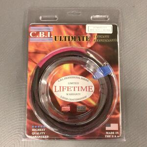 【アウトレット】【保証対象外】 CBI　Ultimate Guitar Cable 12FT レッドメッシュ P-ULT-12 / a26890