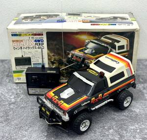 通電OK■NIKKO ニッコー TOYOTA トヨタ ウィンチハイラックス 4WD ラジコンカー ラジコン 1/16 当時物 ■兵庫県姫路市から g1 23-495