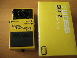 BOSS SD-2 Dual Overdrive & Roland FS-1