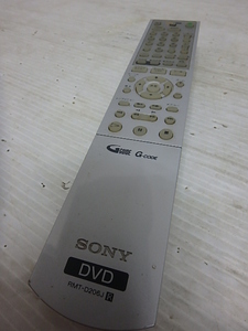 送料無料C34706 SONY　ソニー DVDリモコン RMT-D206J