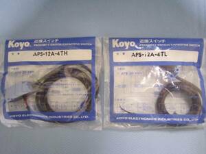 接近スイッチ型番 APS-12A-4TH*1個 APS-12A-4TL*1個 KOYO