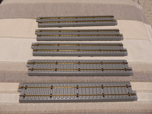 鉄鉄道模型 HOゲージ 直線 ６００R 線路 ５本１６番レール 貴重品美品