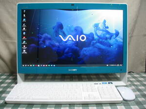 （地デジ視聴対応) ＃＃ SONY VAIO VPCJ238FJ Windows 10 Home ＃＃（完動品)