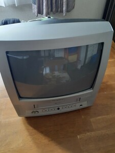 リモコン有り　FUNAI 船井電機　テレビデオ BV-140V 中古　動作未確認　