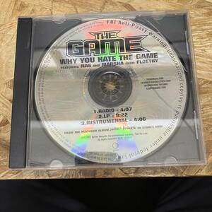 ◎ HIPHOP,R&B THE GAME - WHY YOU HATE THE GAME INST,シングル!! CD 中古品