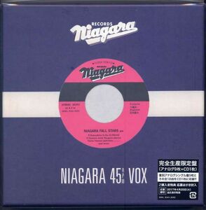 ☆大滝詠一 「NIAGARA 45RPM VOX」 アナログ7inch 9枚+CD 1枚 完全生産限定盤 新品 未開封