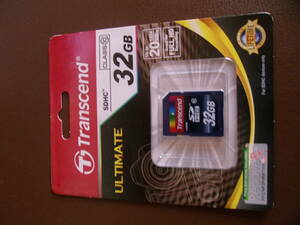 Transcend SDHCカード　32GB (未開封・長期保管品)