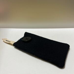 Schott×Lightning MELTON EYEWEAR CASE 縦:約17cm 横:約9.5cm ライトニング サングラスケース ショット