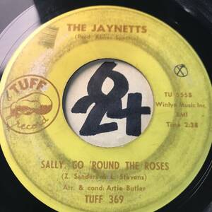 試聴 THE JAYNETTS SALLY GO ‘ROUND THE ROSES VOCAL/INST 両面VG+ 