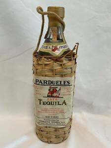 TEQUILA PARDUELES オールドテキーラ 38% ボトル重量1611g 未開栓