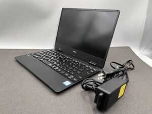 ★1円スタート★第8世代★NEC VersaPro VH-4 Core i5 8200Y 8GB★現状引渡し★ストレージ/OS無★BIOS起動まで動作確認★充電不良★AC付★