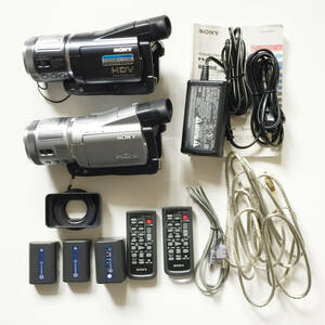 ソニー SONY デジタル HD ビデオカメラレコーダー HDR-HC1 セット ジャンク