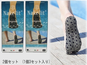 即決■★NAKEFIT★■貼り付けシール 2個セットSIZE=25.5~26.5cm