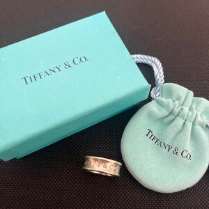 TIFFANY&Co. ティファニー シルバーリング シルバー 925 シルバーアクセサリー 1837 1997 リング 箱付き 管理1 231115