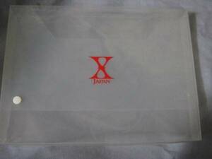 X JAPAN エックス / 宣伝用クリアファイルボックス YOSHIKI HIDE
