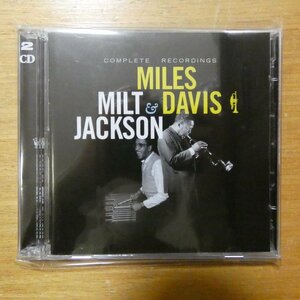 8436028694402;【2コレクターズCD】MILES DAVIS&MILT JACKSON / COMPLETE RECORDINGS　EJC-55440