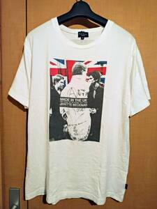 Paul Smith × JANETTE BECKMAN MADE IN THE UK :The Music of Attitude 1977-1983 Tシャツ XL パンクPUNK MODS SKA2TONE ROCKポールスミス
