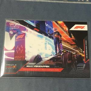 2023 F1 Topps Now formula 1 Max Verstappen Red Bull FIA Formula 1 Driver