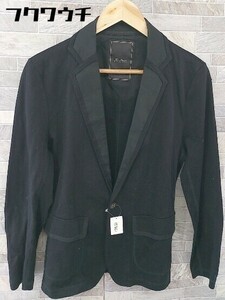 ◇ TETE HOMME テットオム １B 長袖 テーラード ジャケット サイズ5 ブラック メンズ