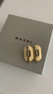 マルニ　ゴールド　ピアス　アクセサリー　イヤーアクセサリー　MARNI ☆