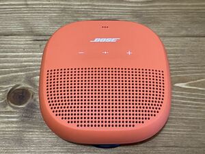 【1円スタート】BOSE SoundLink Micro サウンドリンク　ワイヤレススピーカー Bluetooth 423816 ボーズ 音出しOK