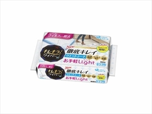 まとめ得 キレキラ！ワイパー　徹底キレイ　ウエットシート　Ｌｉｇｈｔ　２２枚 　住居洗剤・トイレ用 x [16個] /h