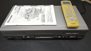 SHARP VC-GH20 VHS ビデオデッキ ビデオカセットレコーダー