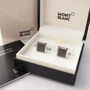 未使用 MONTBLANC モンブラン カフス カフリンクス MB112994 シグネチャー