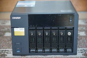  QNAP TS-653A 6ベイ NAS（Intel Quad-Core Celeronモデル）（中古、現状渡し） QTS5.1