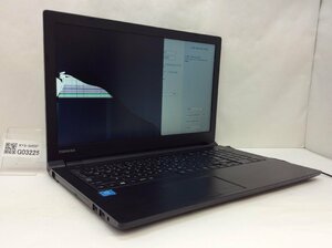 Ｒジャンク/ TOSHIBA dynabook B45/H PB45HNB11RAAD11 Intel Celeron 3865U メモリ4.1GB ストレージ無し 【G03225】