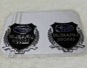 ★ SUBARU シルバー 3D エンブレム ★検） BRZ インプレッサ WRX レヴォーグ レガシィ B4 フォレスター サンバー ステラ エクシーガ XV STI