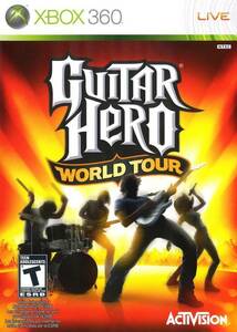 海外限定版 海外版 Xbox360 ギター・ヒーロー・ワールド・ツアー Guitar Hero World Tour