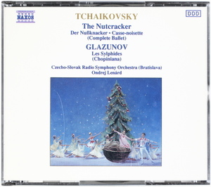 2CD　チャイコフスキー：「くるみ割り人形」　グラズノフ：「レ・シルフィード(風の精)」　レナルト/レナールト/スロヴァキア放響