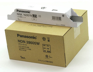 新品未使用 Panasonic/パナソニック 天井埋込型 ダウンライト LED(昼白色) XND1569WN LE9 (本体:NDN28605W/電源ユニット:NNK16001N LE9) S 