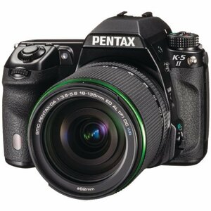 Pentax K-5 II 16.3 MP DSLR DA 18-135mm WR lens kit (Black) (OLD MODEL)(中古品)