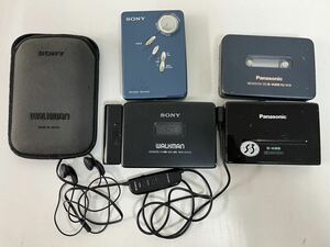 3h SONY ソニー Panasonic パナソニック WALKMAN ウォークマン ポータブルカセットプレーヤー WM-EX511 WM-EX631 RQ-SX15 RQ-S3