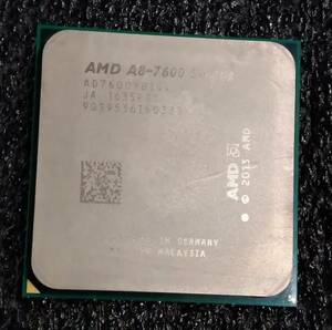 【中古】AMD A8-7600 SocketFM2+ Kaveri