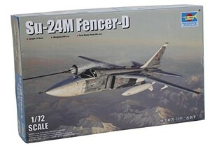 トランペッター 1/72 ロシア空軍 Su-24M フェンサーD プラモデル