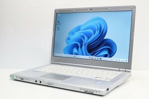 1円スタート ノートパソコン Windows11 Panasonic レッツノート CF-LX6 第7世代 Core i5 SSD256GB メモリ8GB Windows10 14インチ カメラ