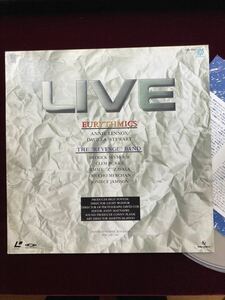 即決 送料無料 LD レーザーディスク eurythmics live ユーリズミックス ライブ annie lennox dave stewart アニーレノックス K88-5092